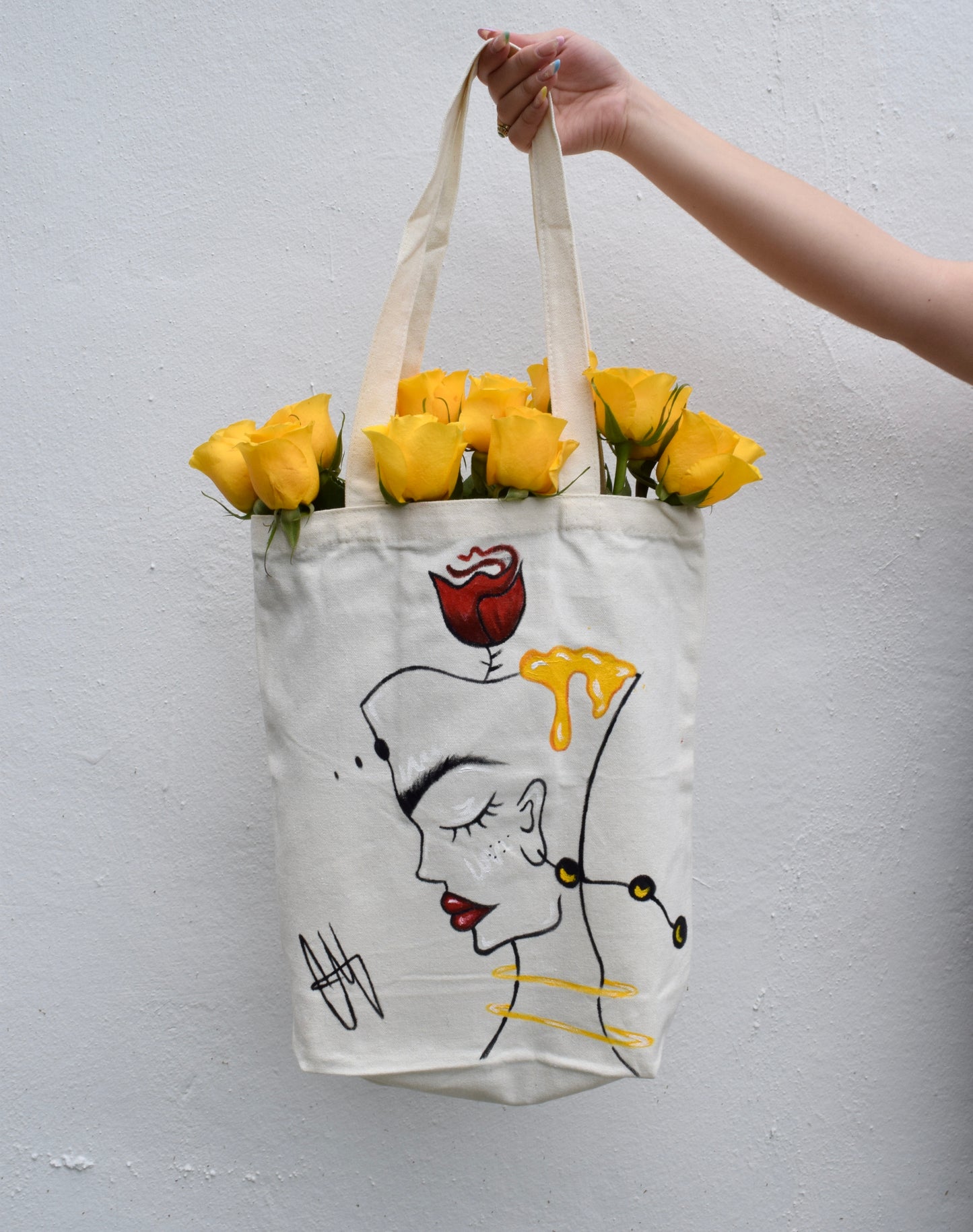 Golden Girl Tragetasche (groß)