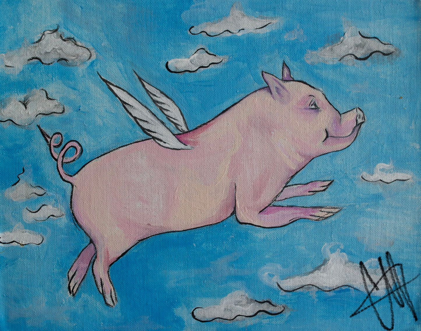 “When pigs fly” 2023