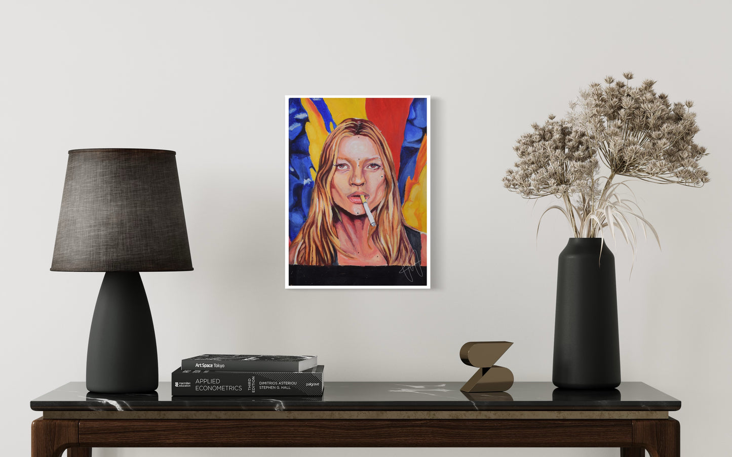 "KATE MOSS" PRINT