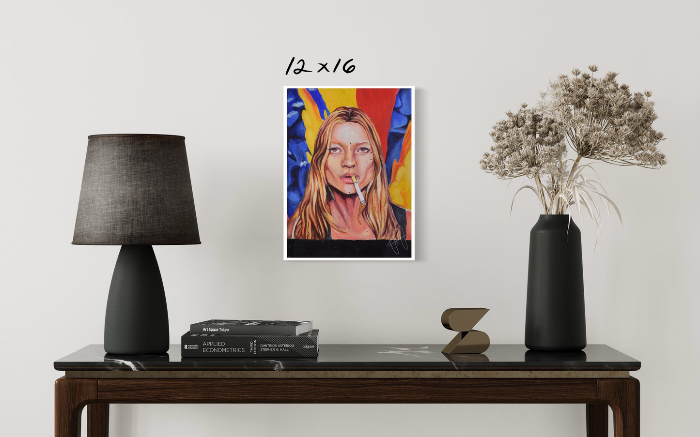 "KATE MOSS" PRINT